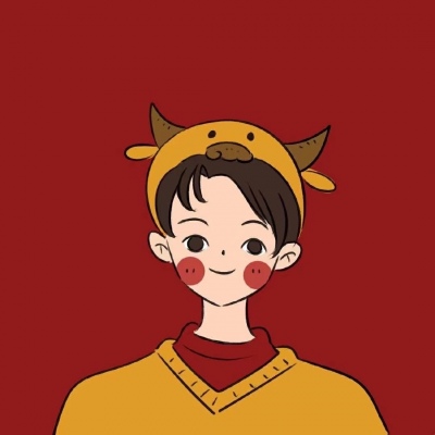 红色个性头像 2