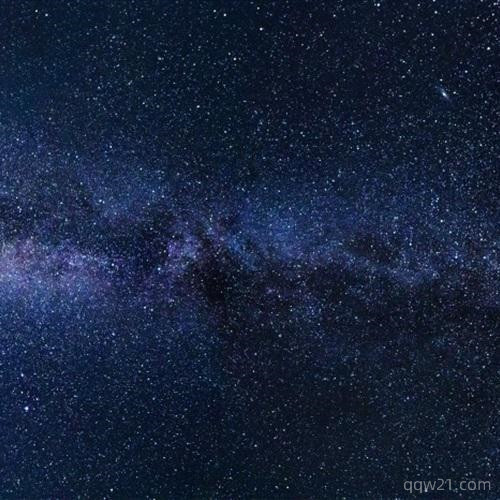 梦幻冰紫色星空头像 4