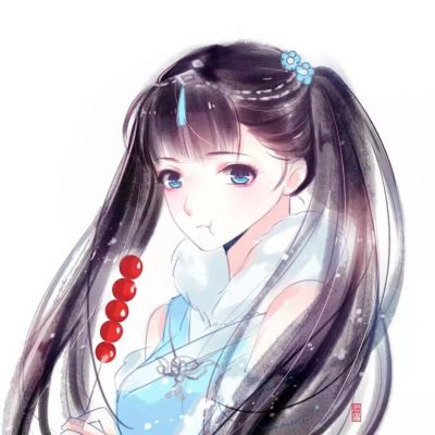 白雪公主头像绘画 4