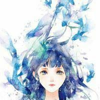 头像女动漫蓝色系微丧 5