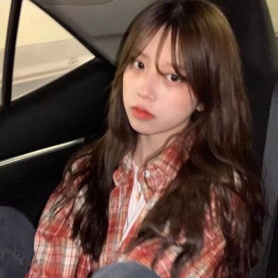 女生丧系真人头像 2