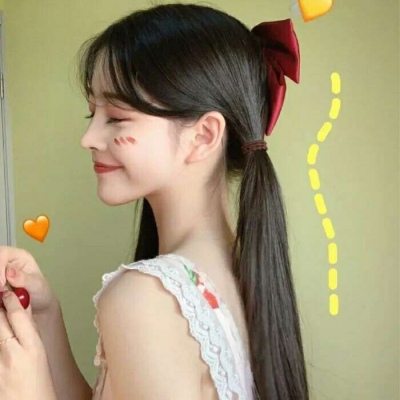 抖音头像图片女生好运 2