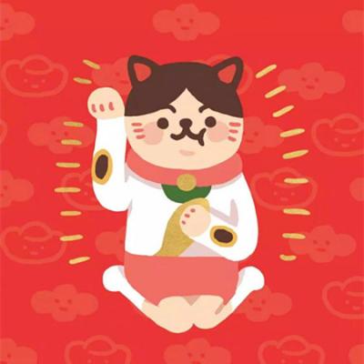 属兔微信头像吉利招财