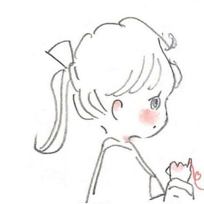 可爱情侣头像图片 9