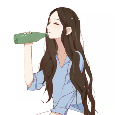 女卡通头像小清新可爱手绘 2
