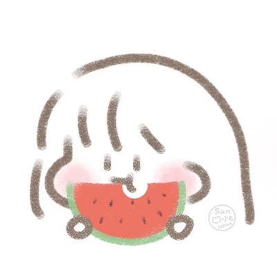女生简约头像手绘图 5