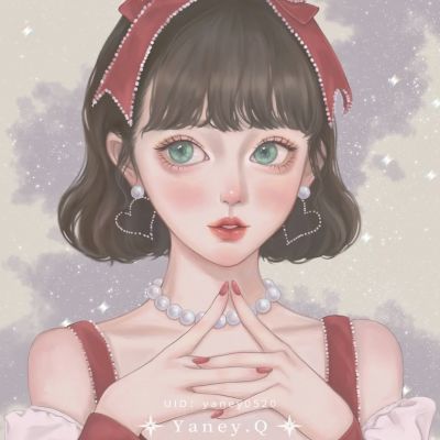 卡通头像女图片手绘 5