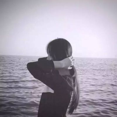 海边背影微信头像女 3