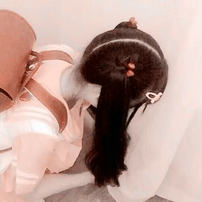 粉色可爱真人版头像 4