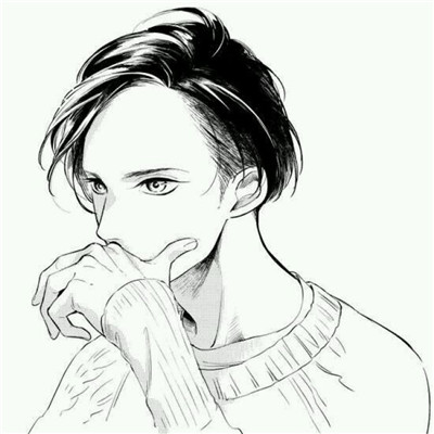 漫画头像男生帅气冷酷图片 5