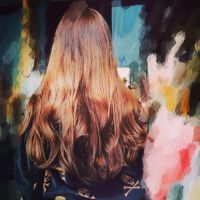 女生头像脸上带有图案 10