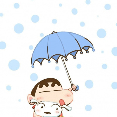 蜡笔小新小白头像可爱 6