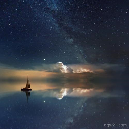 好看的微信头像图片 新款星空 5