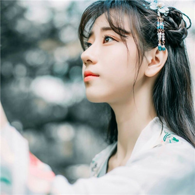白色系头像真人 4