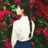 女生头像侧脸高马尾 7