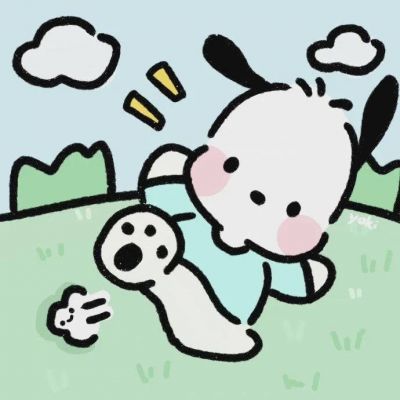 憨憨情侣头像 7