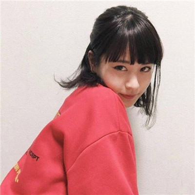 女生头像红色系列 4