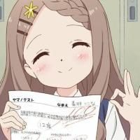 动漫磨砂质感头像女 1