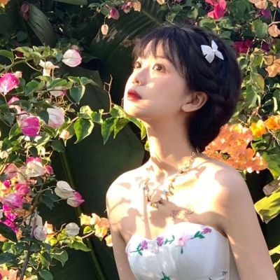 女生真人头像温柔高级质感 1