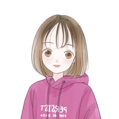 简笔画可爱头像小女孩 3