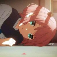 粉色动漫头像 1