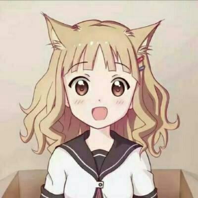 动漫高清可爱甜美女生头像 4