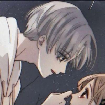 情侣头像一男一女唯美可爱动漫