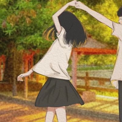 情侣头像动漫氛围感超强 4