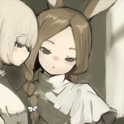 双人闺蜜头像动漫头像 6
