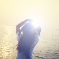 女头像ins高级质感夕阳 3