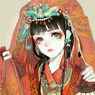 女生头像唯美图片古风动漫