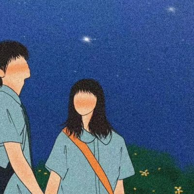 情侣头像配对一男一女 7