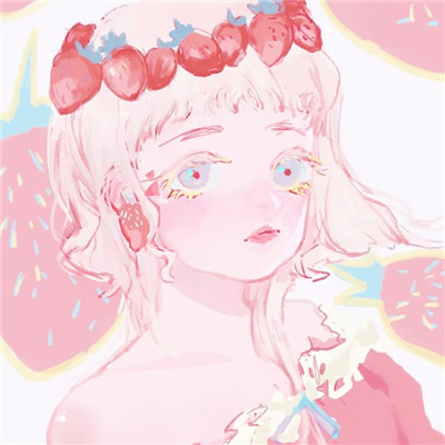 漫画头像女可爱有语言 4