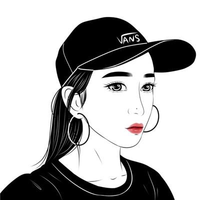 头像卡通女头像色 7