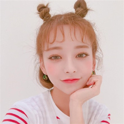 女头像小清新长头发 6