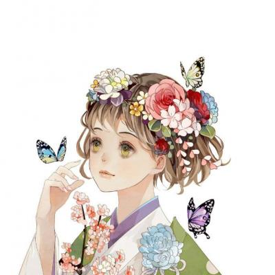 诗意淡雅古风头像 1