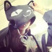女生头像侧脸长发