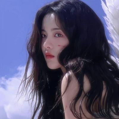 真人头像女生日落 3