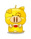 小猪头像可爱