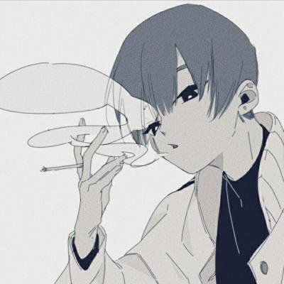 动漫头像男治愈笑 6
