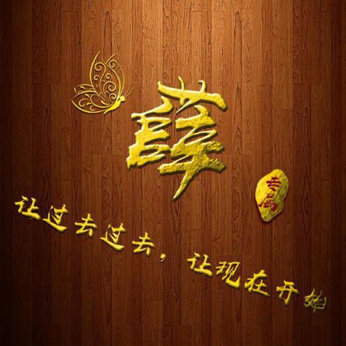 2023年微信头像姓氏新款 4