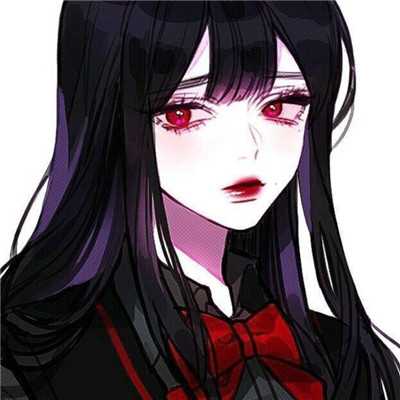 动漫磨砂质感头像女 5