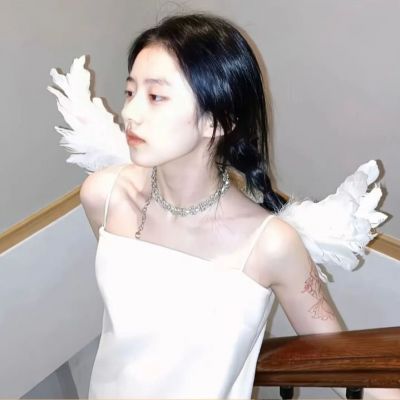 可爱头像真人女生头像手机遮脸 3