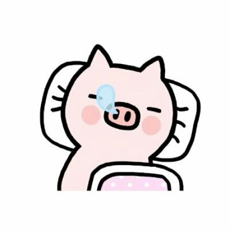 小猪头像卡通图片