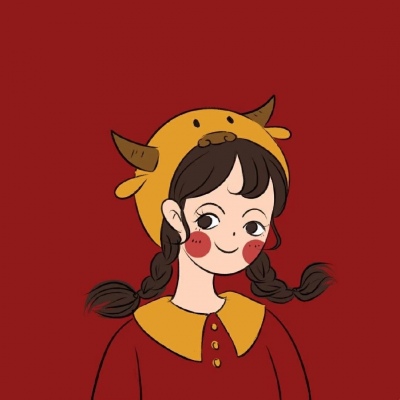 红色个性头像 6