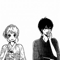 日系黑白漫画头像 8