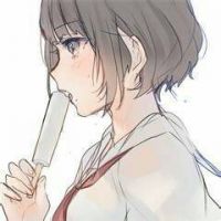 二次元头像线稿 6
