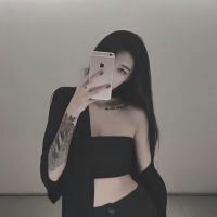 部位女头像锁骨露肩