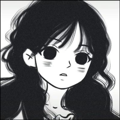 画动漫女孩头像简笔画教程 1