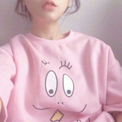 qq头像粉色女生 5